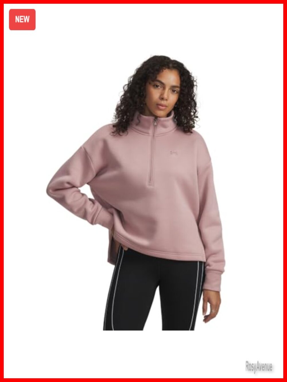 Under Armour Armour Fleece Half Zip Sweatshirt Women's Active Pullover